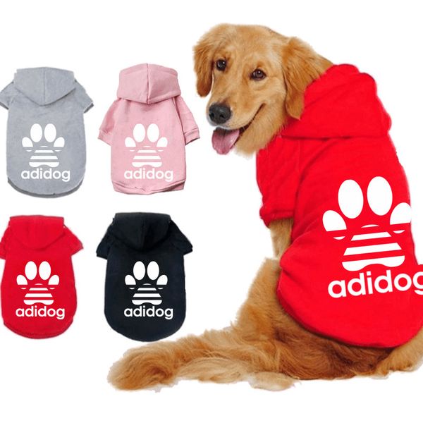 Designer Clothes Pull Poulante pour chiens Four Seasons Small and Medium Dogs Hoodie Labrador French Bulldog Jacket Vesot 5 Color Wholesale Black S A219