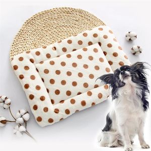 Designer pet fournitures chenil flanelle coton chat et chien matelas de couchage respirant doux quatre saisons universel chiens lit chenils animaux 270L