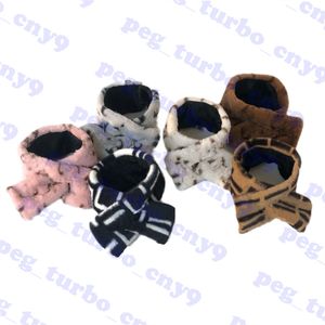 Designer Pets Bib Dog Apparel Pet Plush Sjang Sjang Winter Outdoor Dogs Bandanas Bichon Teddy Puppy Bibs Accessoires