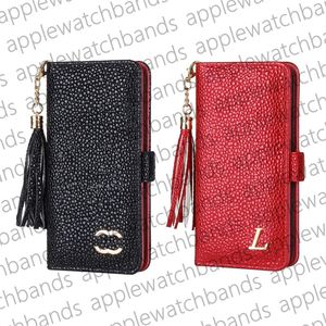 Ontwerper telefoonhoesje Luxe leren iPhone-hoesje voor Apple iPhone 14 Pro Max 14 Plus 13 12 11 X XR XS XsMax 7 8P C L G Mode portemonnee kaarthouder folio schokbestendig mobiel hoesje