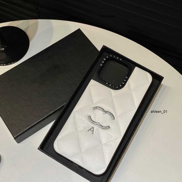 Funda para teléfono de diseñador Cuero cosido para Iphone 14 Promax 13pro 12 Iphone 11 Funda de lujo para iPhone Fundas para teléfono Protección contra caídas muy agradable yucheng06