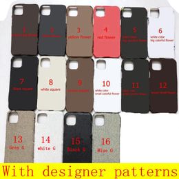 Cas de téléphone de concepteur pour iPhone 15 Pro Max 14 plus 13 12 Mini 11 xr xs max 7 8 Plus Pu Leather Shell Samsung S23 Ultra S23 S10 S20 S9 S10 Note 20 10 S21 B04