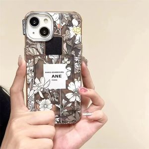 Designer Telefoon Gevallen voor IPhone 15 14 13 12 11 Pro Max 14promax 13promax Luxe Hot Silver Laser Kant Telefoons cover