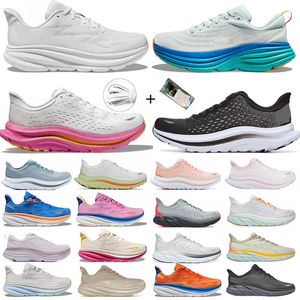 Designer Pink Cloud Running Chaussures Clifton 9 Bondi 8 One Free People Mouvement Tan Beige Orange Kawana Black and White Carbon X2 Tennis Chaussures Mentières pour femmes