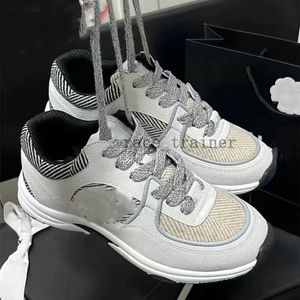 Designer platform Casual schoenen Luxe papa Dubbele trainer Leren dames sneaker Sport gouden run jurk schoen Kalfsleer canvas vintage Stof man Suède schoen 3,20 15