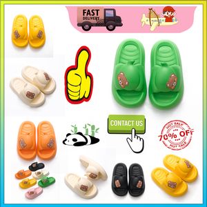 Plate-forme de designer New Little Bear Slipper Plate-forme de sandale Casual Pantoufles Femme Hommes Porter Light Super Soft Talon d'été Chaussures de plage en plein air