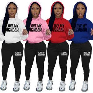 Designer Plus Taille Jogger costume 3xl 4xl Femmes Fleep Tracksuit à manches longues Sweat à capuche à capuche à manches longues Pantalons de survêtement en deux pièces