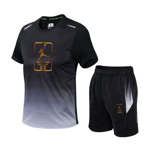 Designer Plus Size S-5XL 2-delige set T-shirt met korte mouwen+shorts zomermerk joggingpak Letter Outfits Solid Color Sportswear