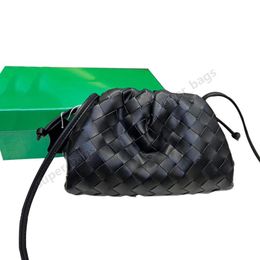 designer pouch clutch bags dames bv handtassen portemonnees geweven schouder messenger crossbody echt lederen merk cloud tote met doos