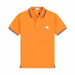 Designer Polo Brand Shirts Men Luxury Polos Mentes décontractées T-shirt Snake Bee Letter Imprimerie broderie Fashion High Street Man Tee S-5XL Poloshirts T-shirt A6