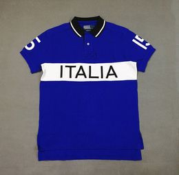 Les polos de créateurs correspondent à la taille du t-shirt italien de haute qualité 100% coton pur italia