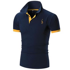 Designer Polo Hommes Chemise À Manches Courtes London Fashion Broderie Polo Shirt Hommes Lâche Polo Shirt De Haute Qualité Solide Couleur