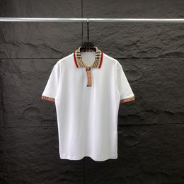 Designer Polo heren t-shirts mode t-shirt katoen high street heren casual t shirt luxe casual paar kleding maat s-2xl
