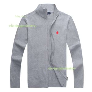 Designer Polo Mens Sweater Fleece S Shirts Dikke Half Zipper Hoge nek Warm Pullov 95 260