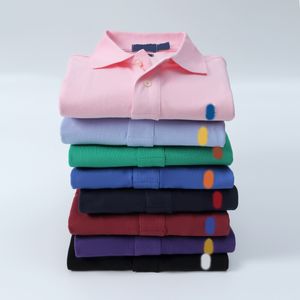 designer poloshirt Geborduurde polo's Heren klein paard en beer Merken Polo heren Casual Katoenen mouwen Zakelijk Borst Letterkleding Shorts Mouwkleding