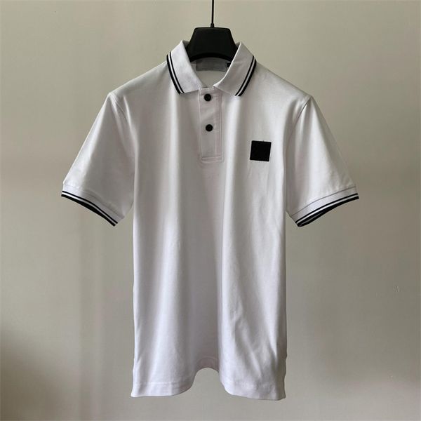 Designer Polo Shirt Luxury Mens Tshirt Coton Polo Polo Broide de mode de mode à manches courtes Polos Summer Summer Male mâle M-XXXL 520889