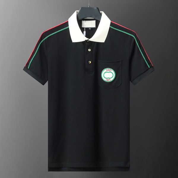 polo design T-shirts pour hommes vêtements polos chemises hommes T-shirt à manches courtes Londres New York Chicago polop chemise Dropshiping hHaute qualité en gros A5