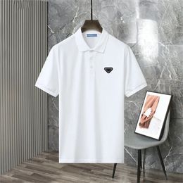 Designer Polo Shirt Heren T Tees Polos High End Polo Fashion Polo Collar heren Top T-shirt T-shirt T-shirt Luxe Casual herenkleding Herenpolo's