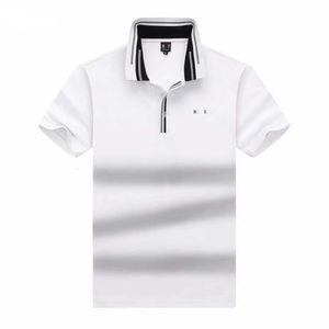 Designer Polo Mens Mens Polos Tshirt Boss Fashion Luxury Brand Business Casual Business Golf Pur Coton Pur Breathable Sleeves T-shirts 2024 Été Top BFZ7
