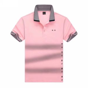 Designer Polo Mens Mens Polos Tshirt Boss Fashion Luxury Brand Business Casual Business Golf T-shirt Pure Coton Breffe