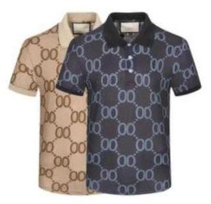Designer Polo Shirtmen's Polos Nieuwe herenontwerpers Polo-shirts Casual stylist Kleding Kort Mouw Jurk Big Tall Fashion Men T Shirt Maat M-3XL