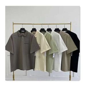 Designer polo tshirts tshirts de créateur d'été t-shirt hommes polo mode pur coton polo collier couleur solide polyvalent