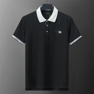Designer Polo Shirts Mannen Luxe Polo Casual Heren T-shirt Brief Print Borduren Mode High Street Man Tees m-3xl