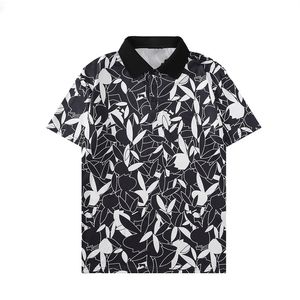 Diseñador camisas de polo hombres polos de lujo para hombre casual camiseta serpiente bee letra estampado bordado de bordado de la calle