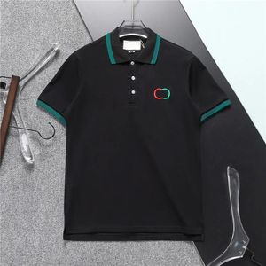 Designer Polos Hommes Polos Casual Hommes Polo T-shirts Lettre Imprimer Broderie Mode Casual High Street Top Tee