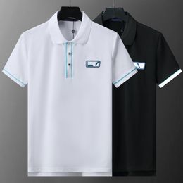 Polos de créateurs Polos pour hommes T-shirt décontracté Logo brodé T-shirts Hommes Femmes T-shirts d'affaires de luxe T-shirts à manches courtes Respirant Mode Golf Motion Tops m-3xl