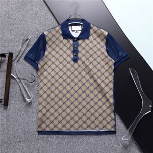 Designer Polos Hommes Polos Casual T-shirt Lettre Imprimer Tees Hommes Femmes Luxe Business Tshirt À Manches Courtes Respirant Tops T-shirts Cothing