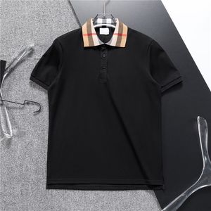 Designer Polo Shirts pour hommes Polos Shirts Men Fashion Tees Classic Multiple Color Sleeves Shorts plus Business Business Coton Cotton Breathab M-3XL # 158