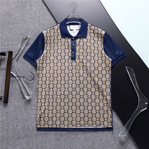 Designer Polo Shirts pour hommes Polos Shirts Men Fashion Tees Classic Multiple Color Sleeves Shorts plus Business Business Coton Cotton Breathab M-3XL # 176