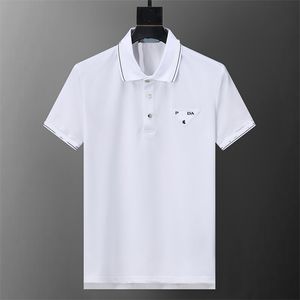 Designer Polo Shirts pour hommes Polos Shirts Men Fashion Tees Classic Classic Color Abèle Côtes courtes Plus Broderie Business Coton Coton Cotton Breathab M-3XL # 421