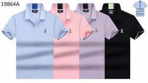 Designer Polo T-shirts Hommes De Luxe Pur coton Polo Casual Hommes T-shirt Broderie Mode High Street Homme Tee oouu *