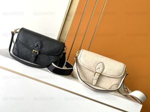 Sac Diane Sac à bandoulière 23SS Diane Handbag Mini Hobo avec Jacquard Strap Designer Crossbody Bags M46388 M46386