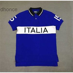 Les polos de créateurs correspondent à la taille du t-shirt italien de haute qualité 100% coton pur italia