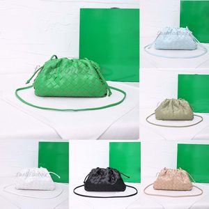 Sac de poche de concepteur Mini sac de nuage tissé de mode modèle uni sac à main en cuir souple sac en tricot dames grandes pochettes à la main mode femmes Handba