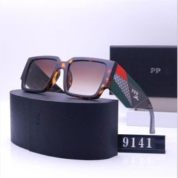 Designer Pra et Da Men Femmes Genti Monsters Lunettes de soleil Lunettes affamées Brandles de soleil Fashion Classic Leopard Goggle avec talent de boîte Adéquat Février Radical