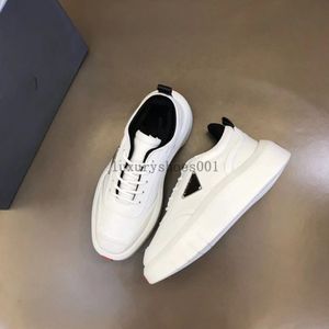 Designer Prax 01 REYLON SNEAKERS SCHOENEN MANNEN MENSEN LEDER LEDER SNEAKER Casual schoenen mode luxe kalfsleer Leather metalen gesp bossen basketbalschoenen 5.14 02