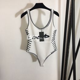 Designer imprimé Bikinis Sexy femmes maillot de plage vacances une pièce maillot de bain Vintage fête combinaisons