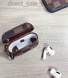 Designer AirPods Pro Cases 1 2 Air Pods Pro 3 Case Wireless Bluetooth Trendy Designer Leather Luxury Airpod Pro Fashion 3 Protective Cover