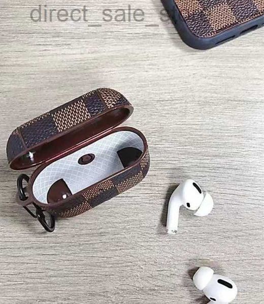 Designer AirPods pro Cases 1 2 Air Pods pro 3 case Wireless Bluetooth Trendy Designer Leather luxe AirPod Pro mode 3 housse de protection