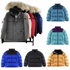 Diseñador Puffer Down Jacket para hombre Invierno Abrigos cálidos para mujer Parka Coat CA Marca de lujo Puffer Chaquetas A prueba de viento Bordado Letras Streetwear Causal Goo A1Id #