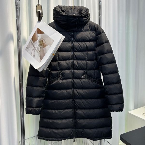 Designer Puffer Jacket pour femmes hiver vers le bas manteaux à capuche chapeau peut être caché dames vers le bas Parkas vêtements d'extérieur chauds vêtements féminins noir taille S-M-L-XL
