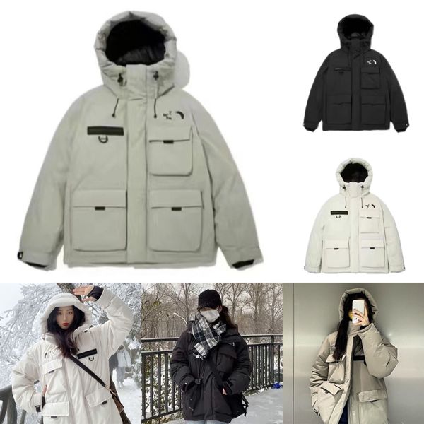 Designer Puffer Jacket Femmes Down Jacket Mens North Jacket Hiver Manteaux chauds en plein air Coupe-vent Peak Coupe-vent Fluffy Sweat à capuche North Face Jacket Manteau Streetwear