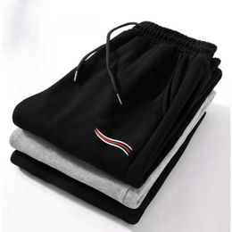 Designer Pantaloni in puro cotone Balanciagas Sport Moda e tempo libero Felpe con cappuccio per uomo e donna Aggiungi lettere alla gamba Non jeans Jeans Balencaigaity