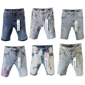 Designer Paptple Denim Shorts empilés Pantalons Ksubi