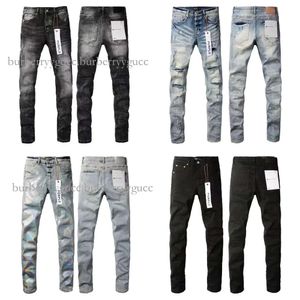 Designer Purple Jeans For Men Dames broek jeans zomergat hight kwaliteit borduurwerk paarse jean denim broek heren paarse jeans