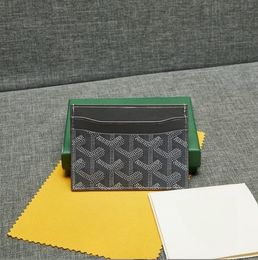 Porte-monnaie design GY Portefeuilles en cuir Mini portefeuilles MIROIR Couleur Véritable Porte-cartes en cuir Porte-monnaie Hommes et femmes Portefeuille Go Yard Porte-cartes Porte-clés Crédit en gros